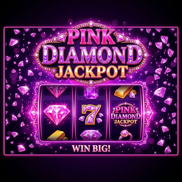 Pink Diamond Jackpot slot at Fortune Coins